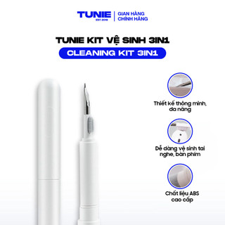 Tunie earphone cleaning kit - kit vệ sinh tai nghe 3in1