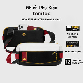 Túi đeo chéo tomtoc usa monster hunter royal edc sling bag s dành cho ipad 8.3inch - hàng chính hãng