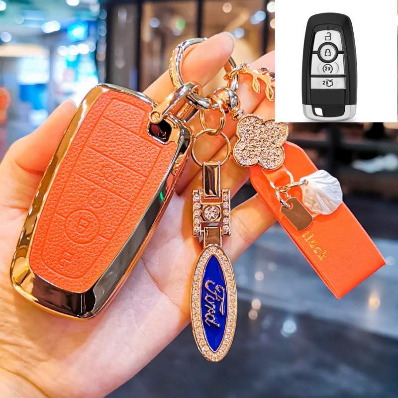Combo Ốp Chìa Khoá Smartkey FORD Everest ecosport Explorer Focus Ranger Hàng Cao Cấp