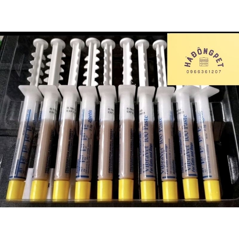 Gel VibraVet - hỗ trợ hô hấp, tiêu hoá, ký sinh trùng máu cho chó mèo