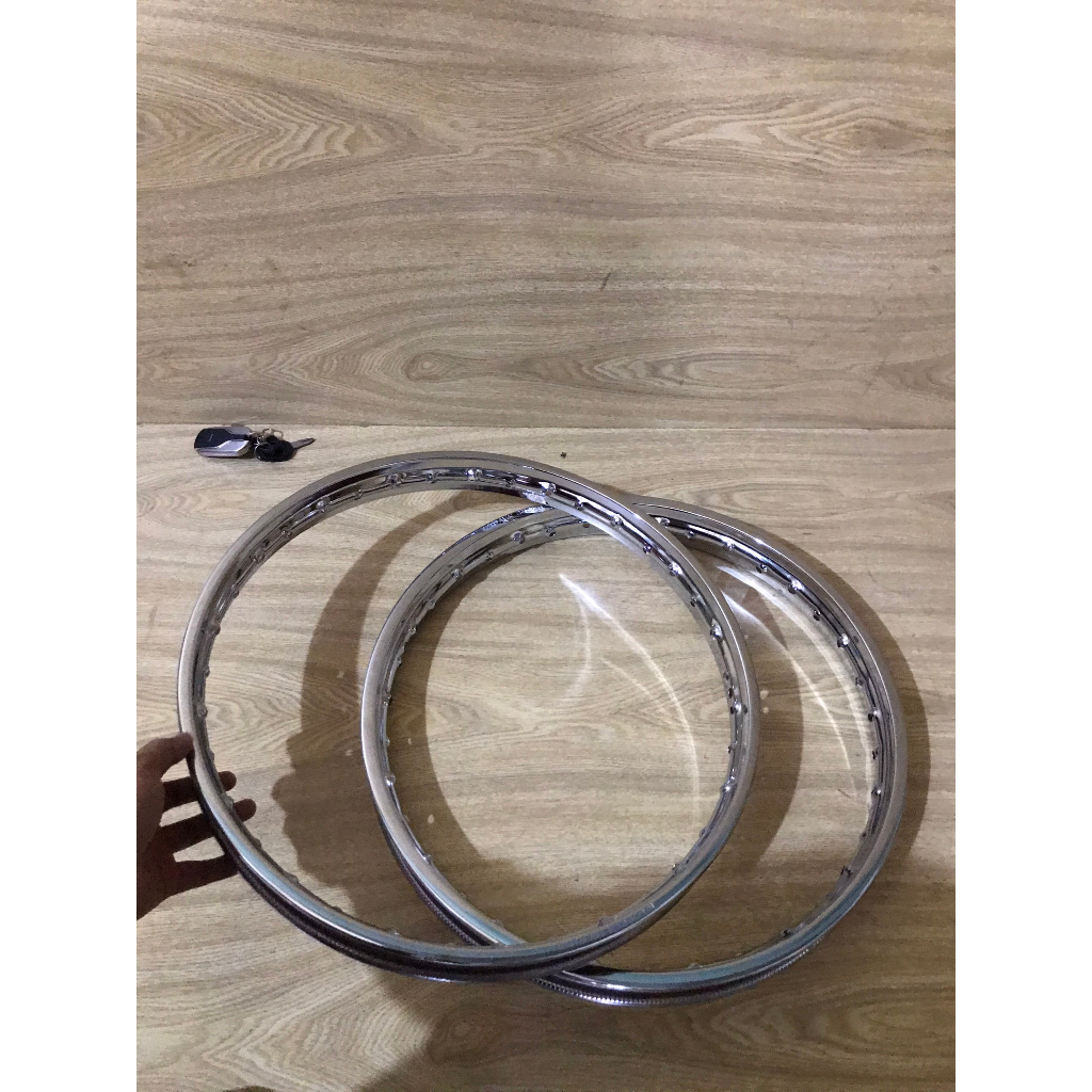 NIỀNG VÀNH SĂT 1.2, 1.4 VÀ 1.6*17 INCH CHO TẤT CÁC DÒNG XE DREAM WAVE FUTURE SIRIUS EXCITER......