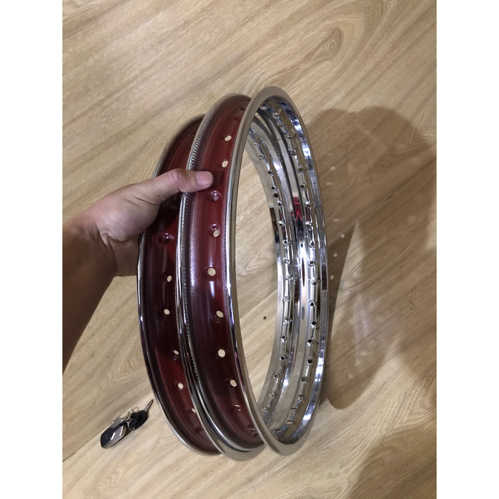 NIỀNG VÀNH SĂT 1.2, 1.4 VÀ 1.6*17 INCH CHO TẤT CÁC DÒNG XE DREAM WAVE FUTURE SIRIUS EXCITER......