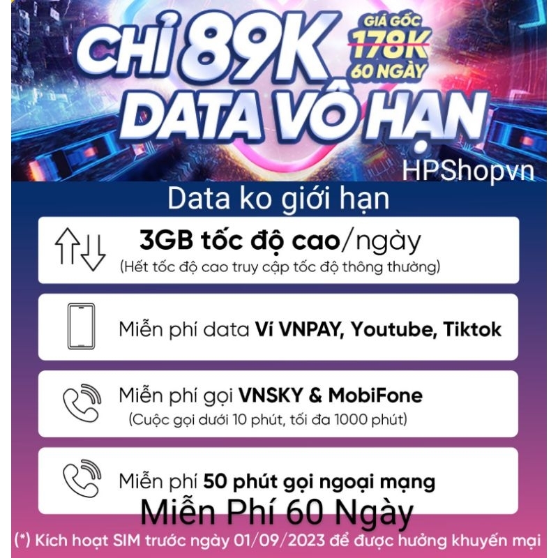 SIM 4G LOCAL A89E 4GB NGÀY 1000P GỌI MB, 50P NGOẠI MẠNG MIỄN PHÍ 30 NGÀY ĐẦU