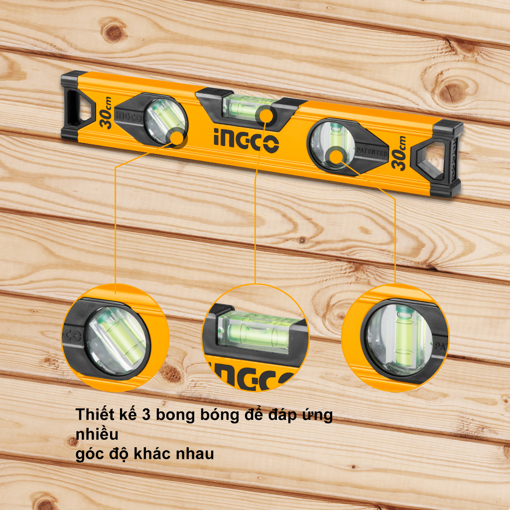 INGCO Thước thủy HSL18030