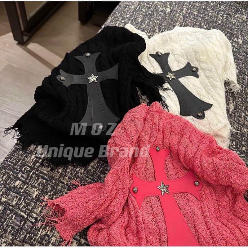 Áo len rách qc crotop