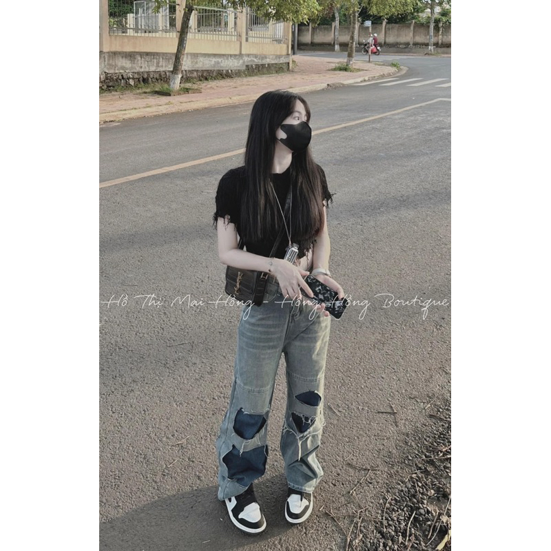 Áo len rách qc crotop