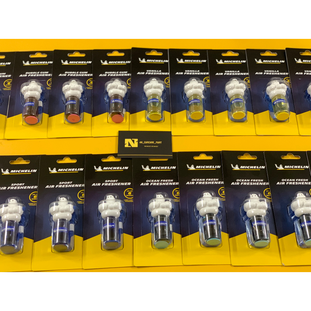 Nước hoa ô tô Michelin dạng treo W318XX - Nhiều mùi hương