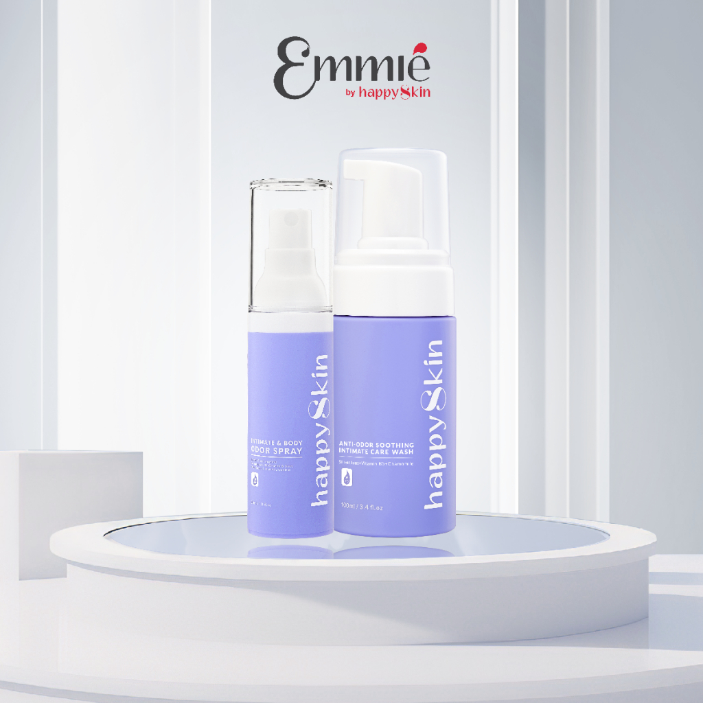 Combo Gìn Giữ Tình Yêu Emmié Intimate Care: Xịt Khử Mùi 30ml + Dung Dịch Vệ Sinh 100ml