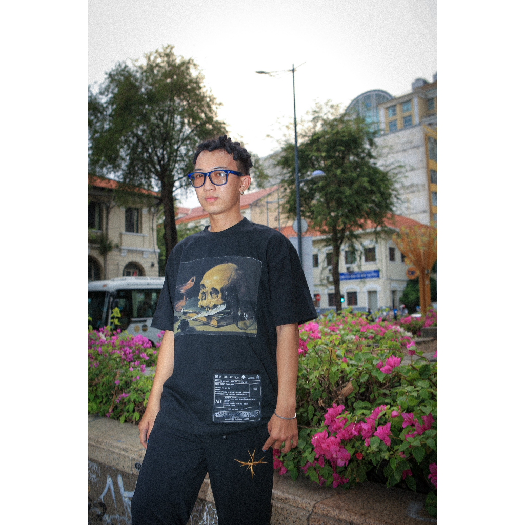 ÁO THUN OVERSIZED ARTWORK SKULL