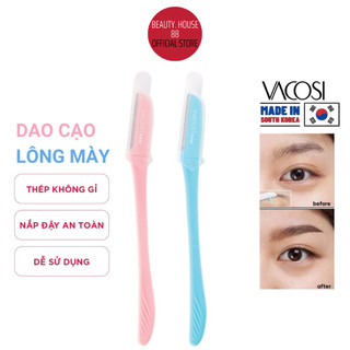 Dao Cạo Lông Mày Vacosi Túi 2 Cái DC06