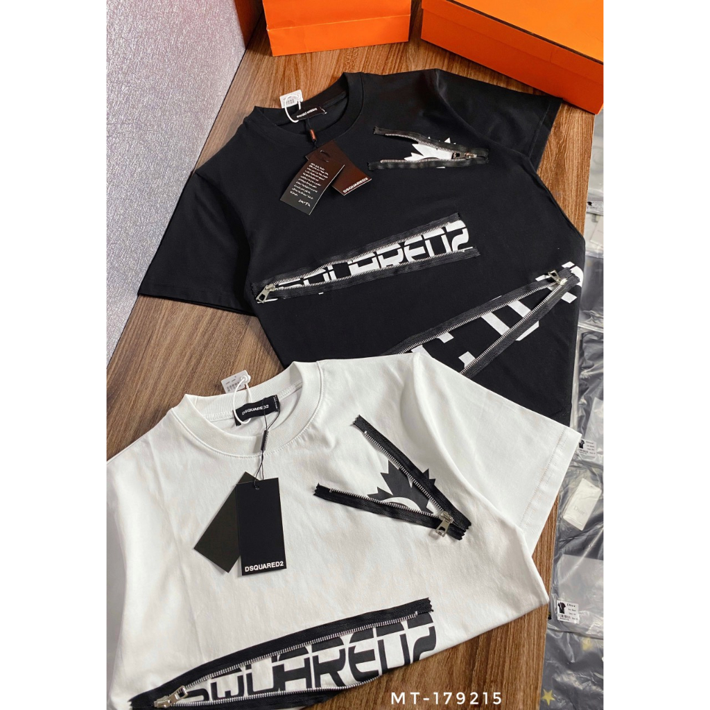 Phông DSQ2 icon khóa chéo người bản new vừa ra lò dành cho boy phố 2023.