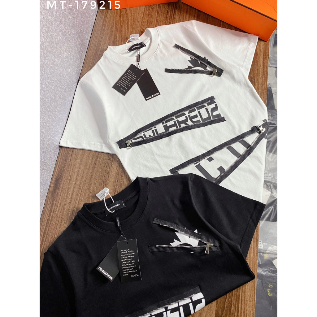 Phông DSQ2 icon khóa chéo người bản new vừa ra lò dành cho boy phố 2023.