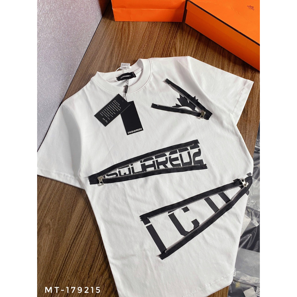 Phông DSQ2 icon khóa chéo người bản new vừa ra lò dành cho boy phố 2023.