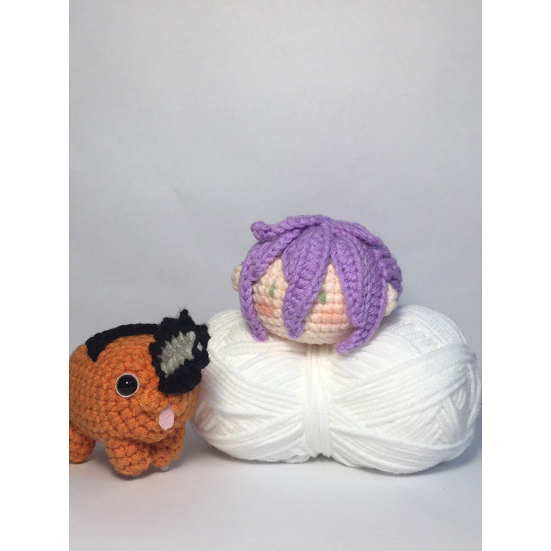 Móc khoá len mochi anime theo yêu cầu đáng yêu phù hợp trưng bày, tặng bạn bè