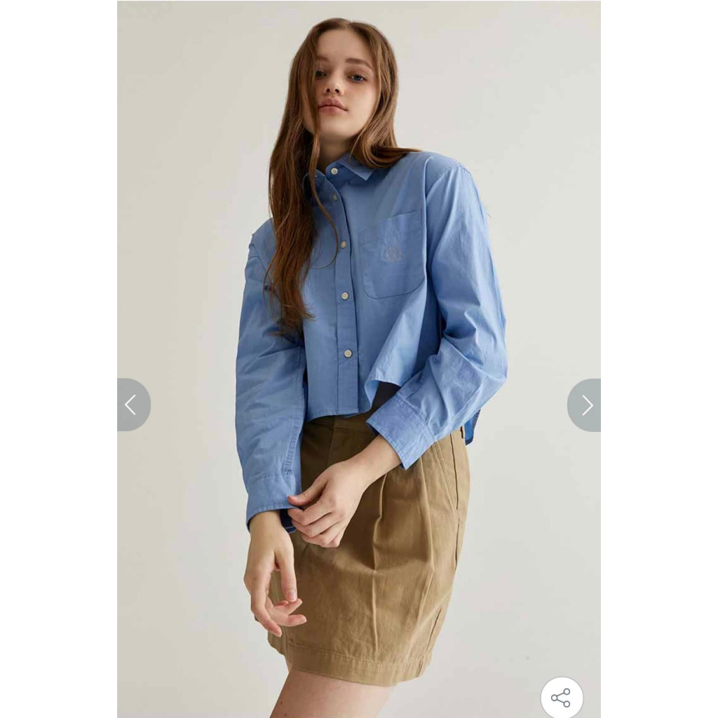 Sơmi croptop mẫu mới sale 55%