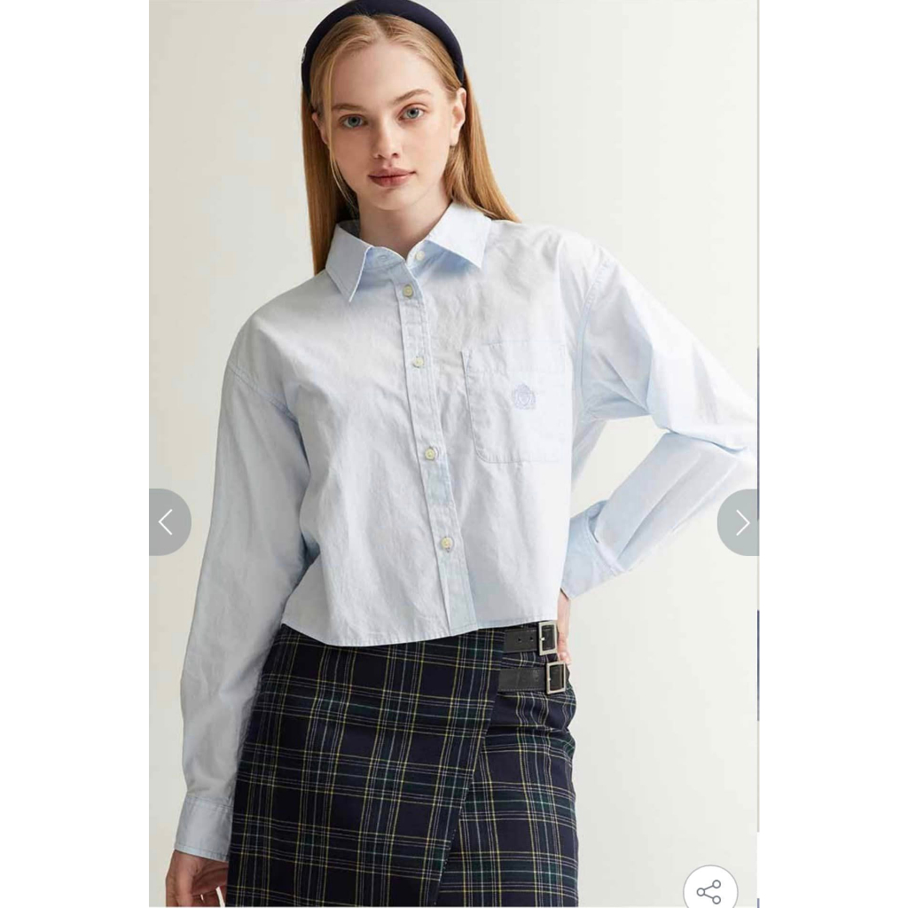 Sơmi croptop mẫu mới sale 55%