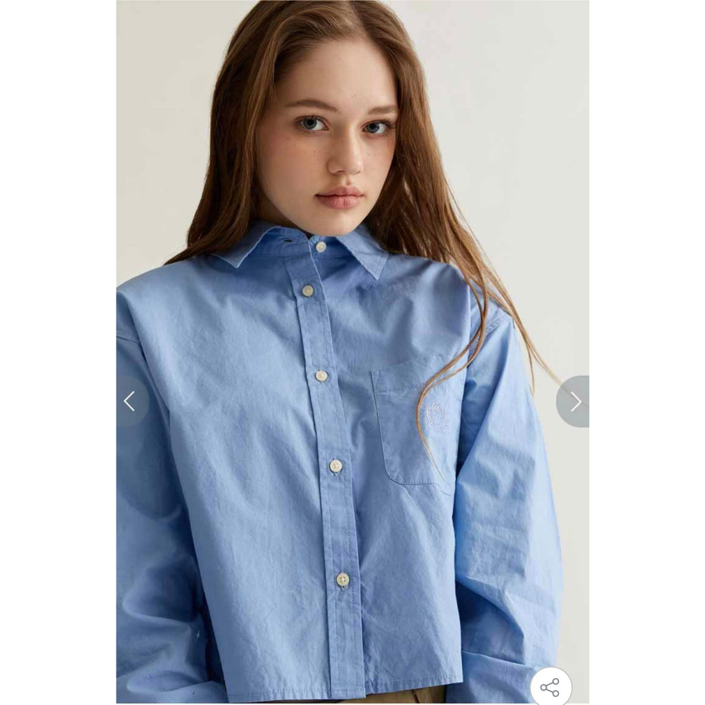 Sơmi croptop mẫu mới sale 55%