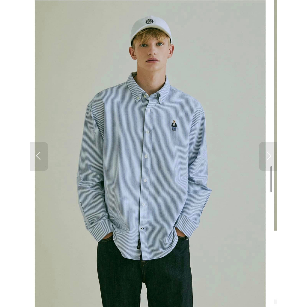 Sơmi kẻ form Loose Fit