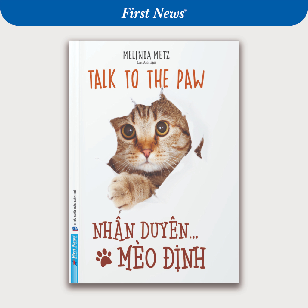 Sách - Talk To The Paw Nhân Duyên Mèo Định - First News