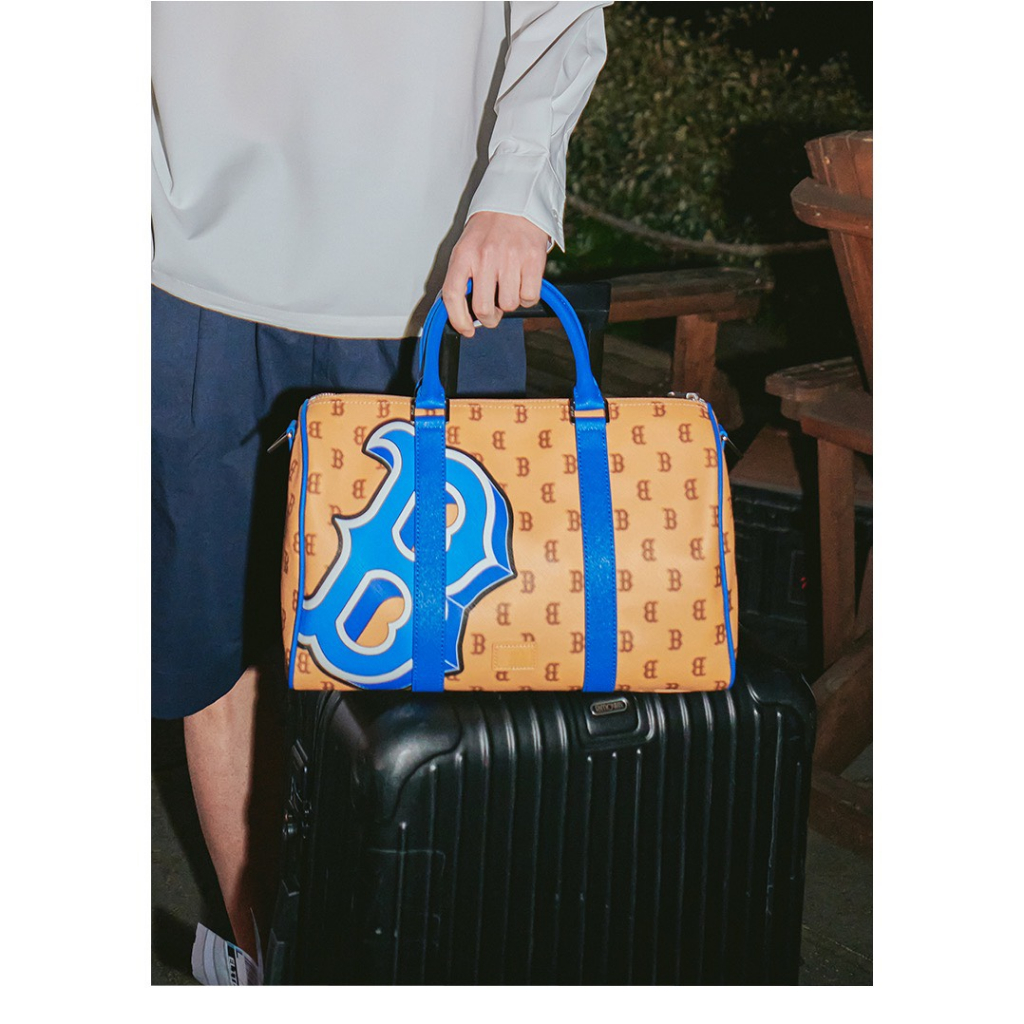 Túi Trống MLB Monotive Coated Canvas - Túi xách Du Lịch, Hàng Xuất Dư