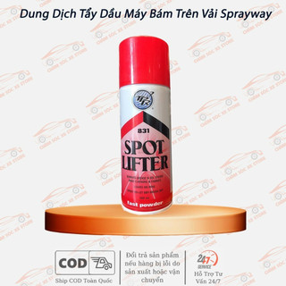 Chai Tẩy Dầu Máy Bám Trên Vải Sprayway Spot Lifter 831 400ml chamsocxestore