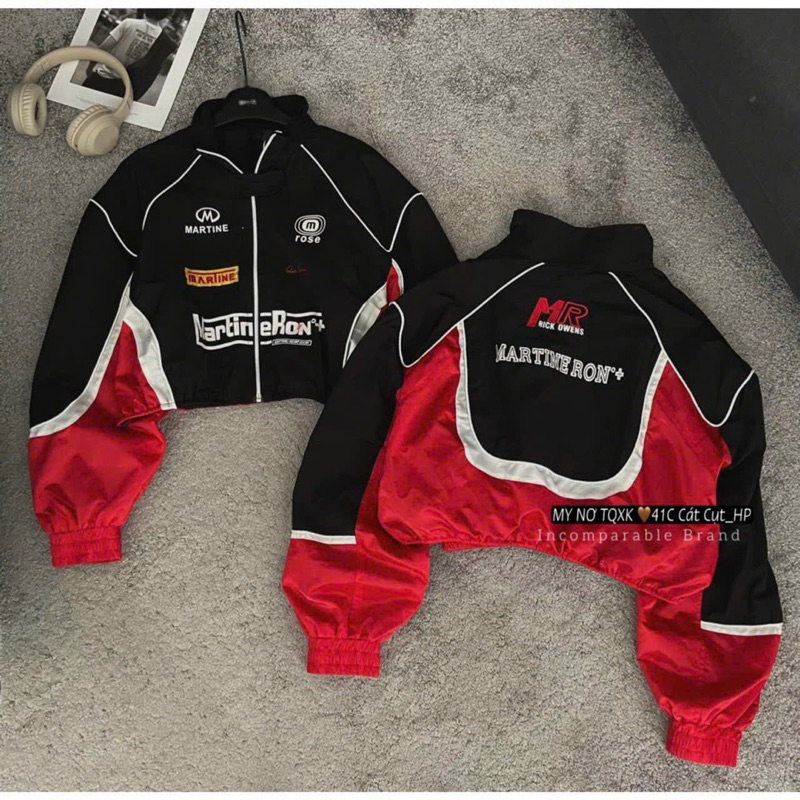 ÁO KHOÁC DÙ 2 LỚP RACING GIRL