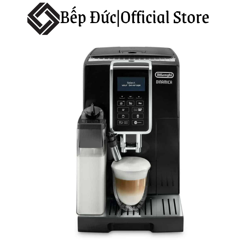 Máy Pha Cà Phê Tự Động DeLonghi Dinamica ECAM 356.57.B, Máy Pha Cafe, Espresso, Cappucino, Nhập EU, BH 12 Tháng, bepduc_
