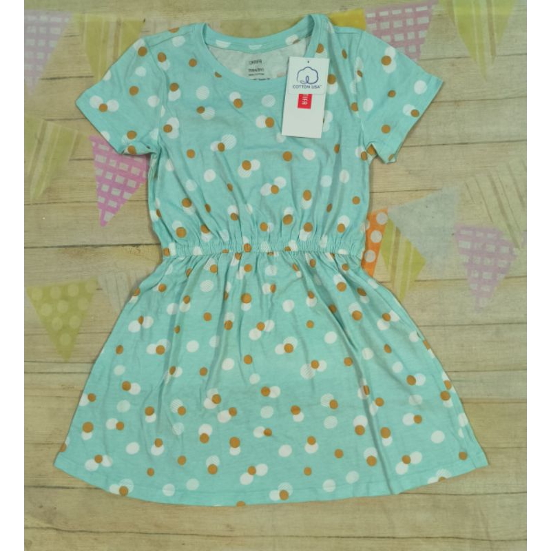 Váy liền cotton bé gái Canifa