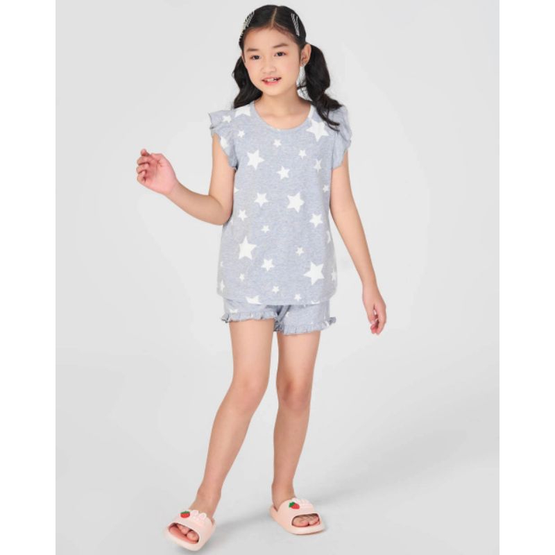 Bộ cotton mặc nhà bé gái Canifa