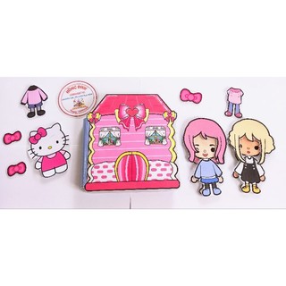 Ngôi nhà búp bê giấy của Toca&Kitty