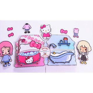 Ngôi nhà búp bê giấy của Toca&Kitty