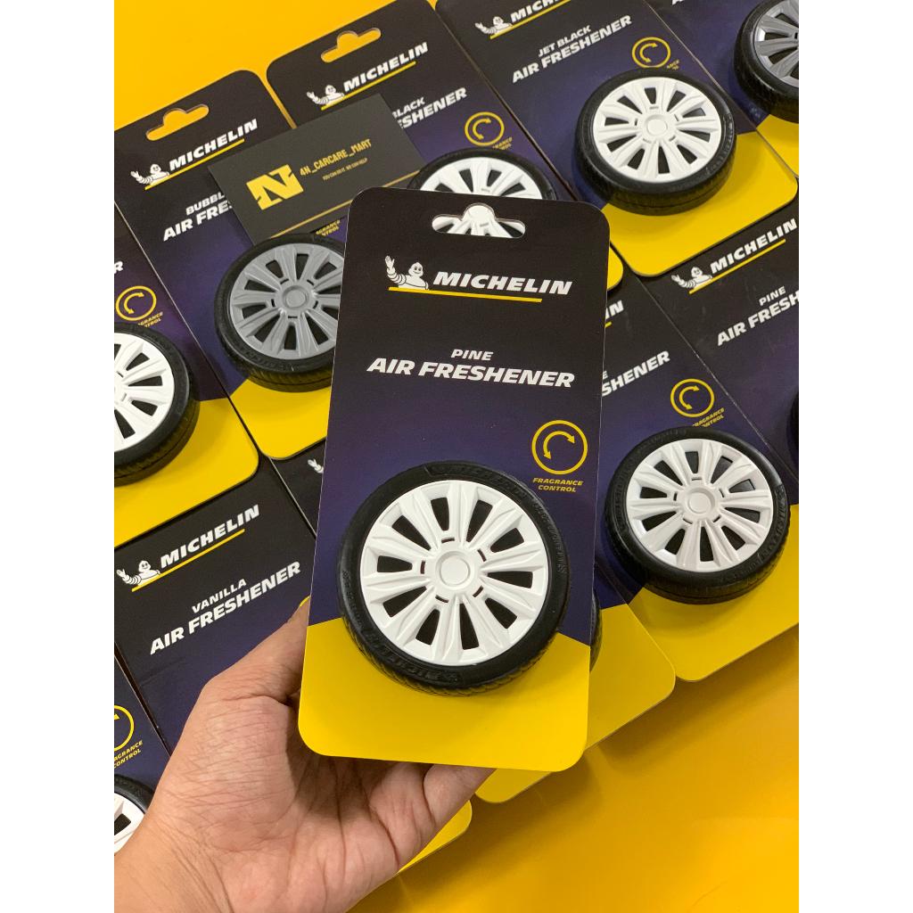 Sáp Thơm  Ô Tô MICHELIN Khử Mùi Xe Hơi Cao Cấp - Michelin Organic Can Air Freshener  nhiều mùi