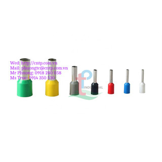 Cosse pin rỗng e1508, e0508, e7508, e1008 và e2508: - bịch 100 cái