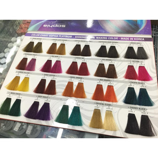 Màu nhuộm phủ bóng Sophia Platinum Colour 530ml