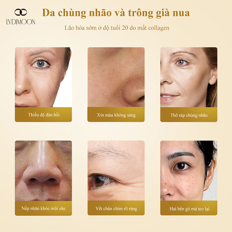 Mặt nạ ngủ Mask ngủ collagen mặt nạ qua đêm Dưỡng Trắng Da Dưỡng Ẩm Săn Chắc Da Thích Hợp Cho Da Nhạy Cảm hiệu quả