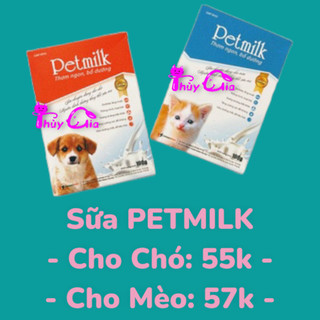 Sữa cho chó mèo petmilk 100g