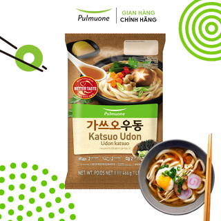[Hỏa tốc Hà Nội và HCM] Mỳ Udon Katsuo Pulmuone gói 466g 2 phần ăn