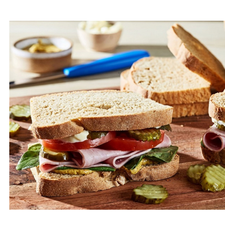 Bột mì nguyên cám hữu cơ T150 Markal 1kg được xay từ hạt lúa mì lứt nguyên vỏ cám bảo toàn dinh dưỡng