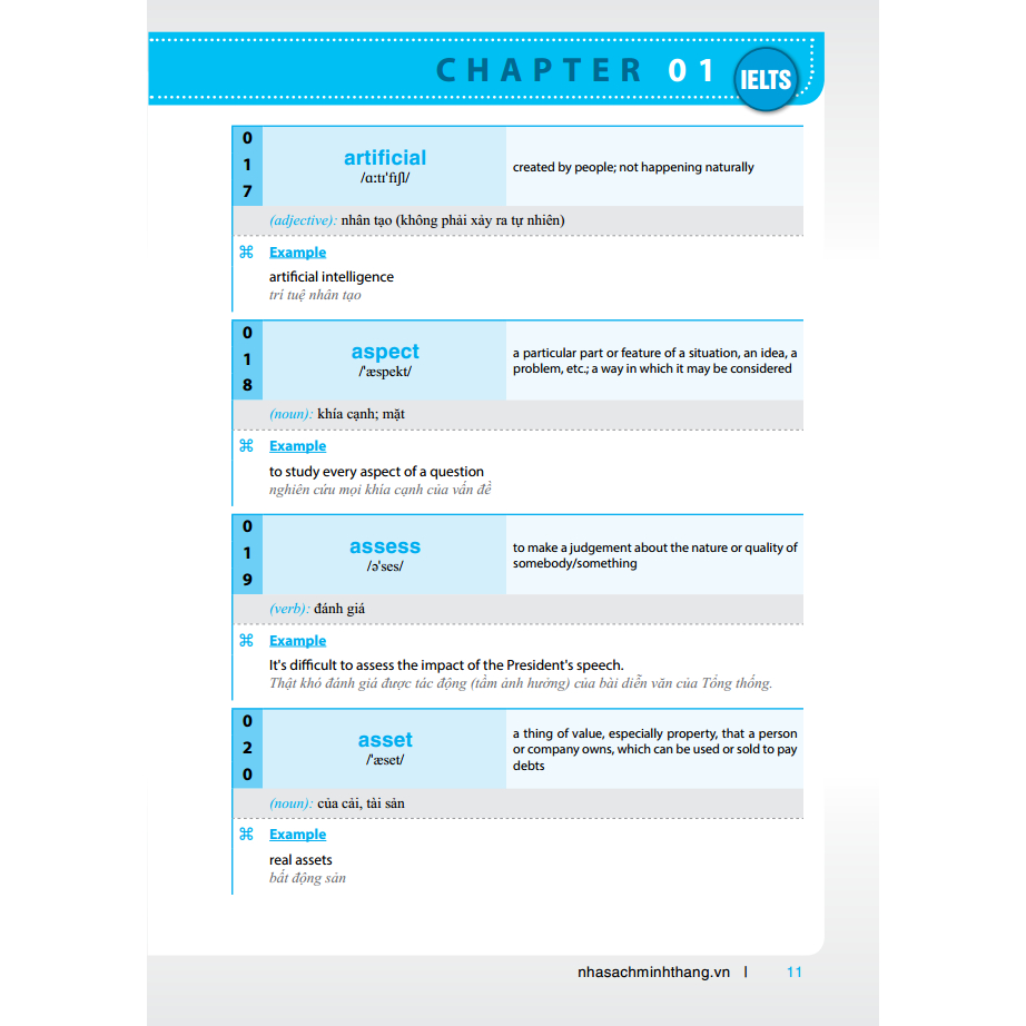 Sách - Từ vựng luyện thi IELTS