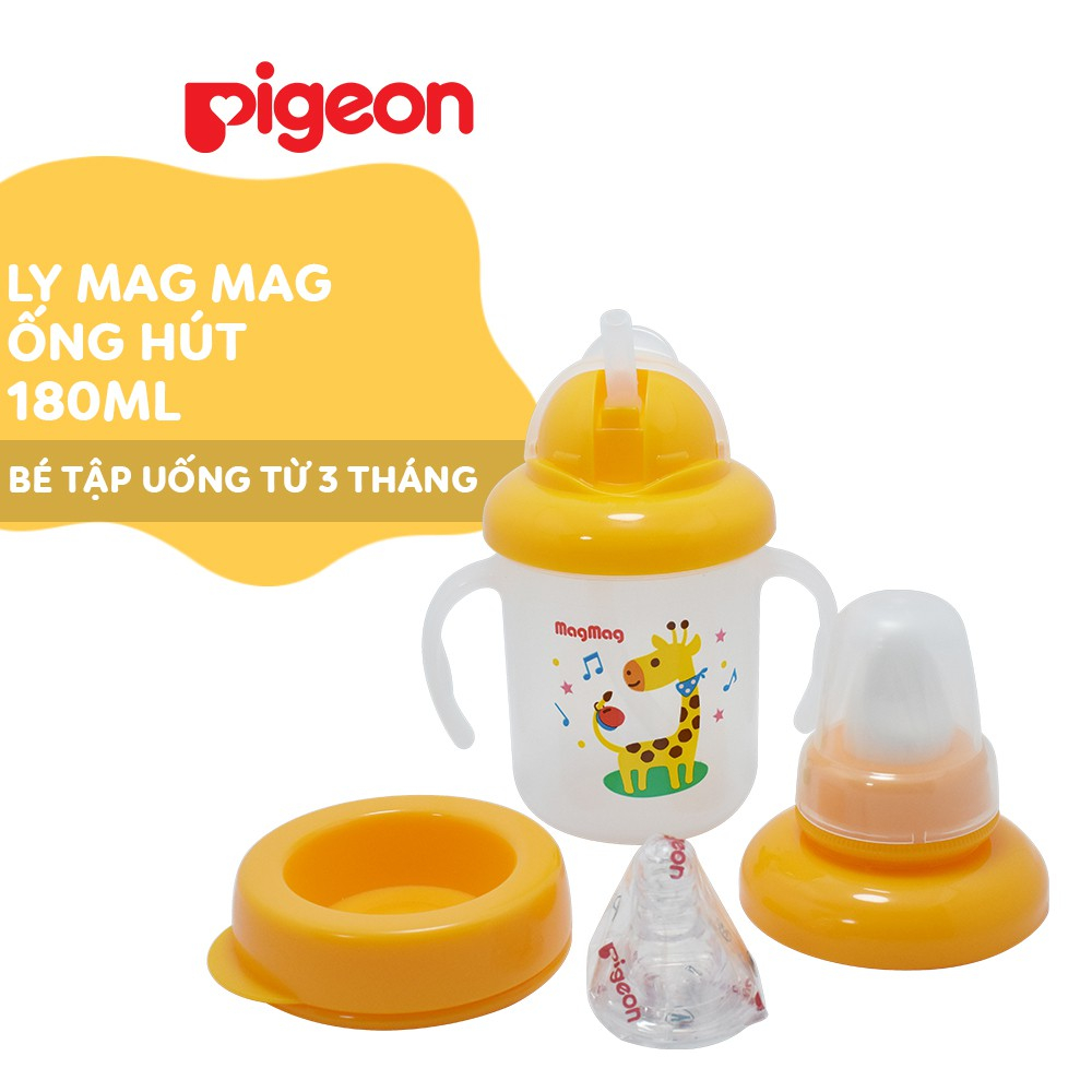 Ly Mag Mag trọn bộ 4 trong 1 Pigeon 180ml