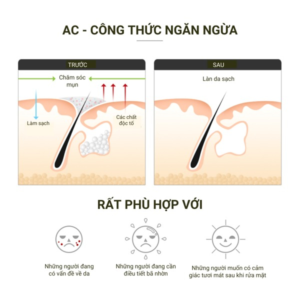 Combo 2 bước giảm mụn The Plant Base