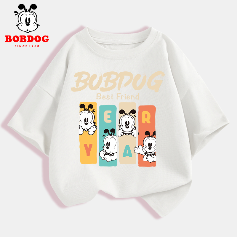 Áo thun bé trai BOBDOG , áo cọc tay trẻ em cotton mềm mịn thoáng mát cho bé BD05