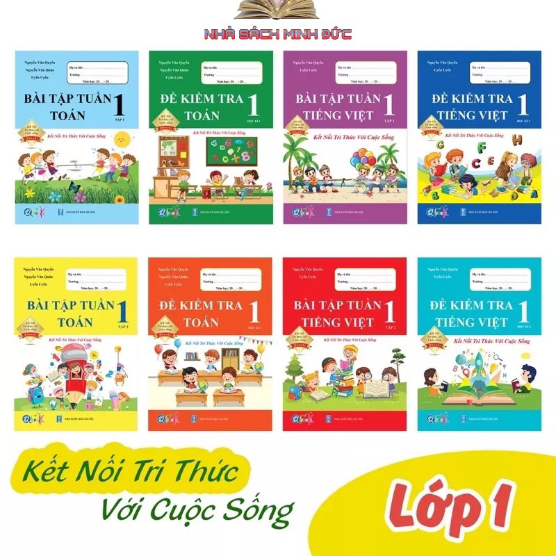 Sách - Đề Kiểm Tra, Bài Tập Tuần, Bài Tập Hằng Ngày Lớp 1 - Kết Nối Tri Thức Với Cuộc Sống