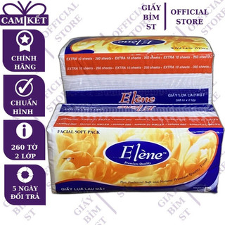 Khăn giấy lụa elene 260 tờ 2 lớp