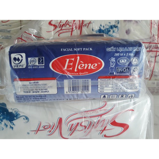 Khăn giấy lụa Elene 260 tờ 2 lớp