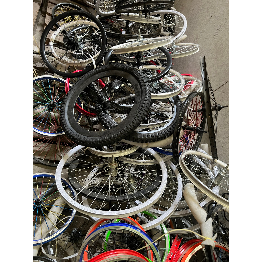 Bánh xe đạp trẻ em ,niềng xe đạp,vành căm đùm xe đạp 12in 16in 18in 20inch đủ size