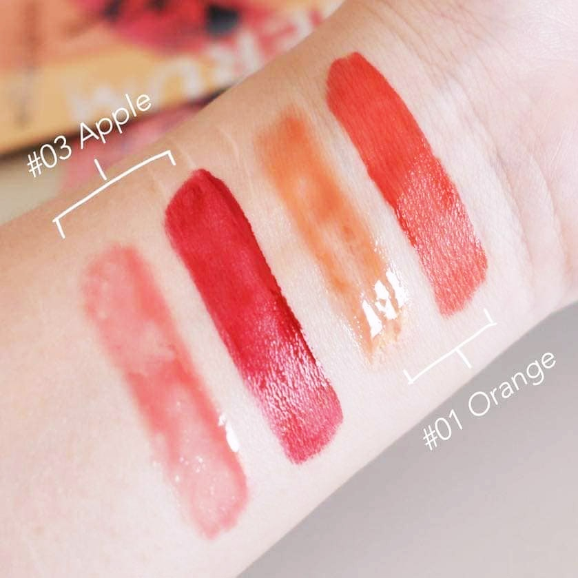 Son Tint Và Son Dưỡng Môi THA By Nong Chat Color And Glow Lip Tint And Serum 2in1