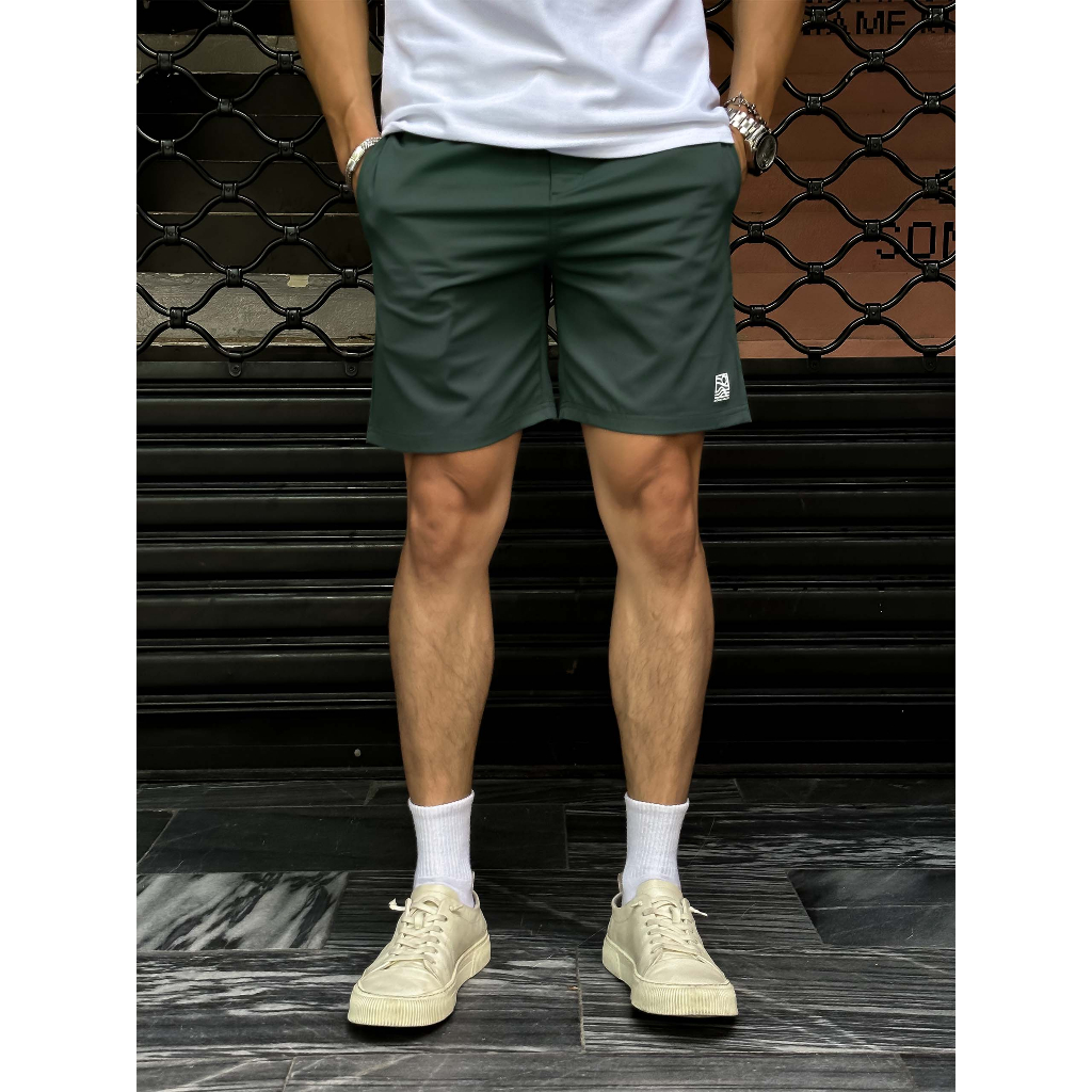 Quần Short Nam Waist Mix Mark, Chất Vải Polly Sớ Xéo Thoải Mái, QS0045, SOMEHOW