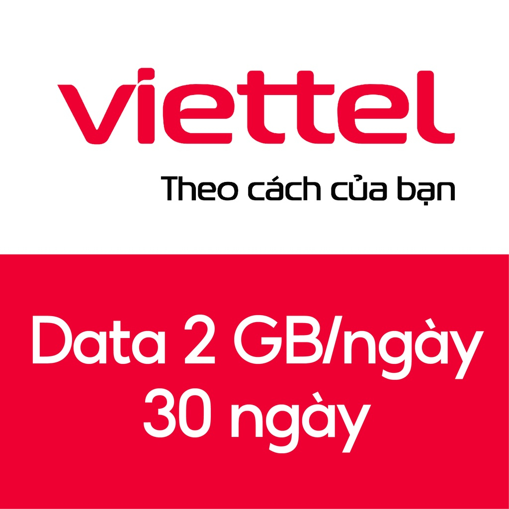 Viettel 2GB/ngày, 30 ngày