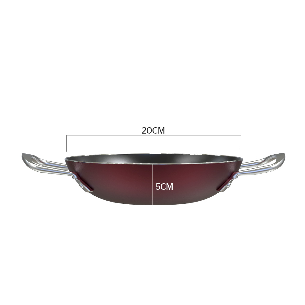 Chảo bầu chống dính Sunhouse SHG1220R Hàng Chính Hãng, Chất lượng cao, giá sỉ